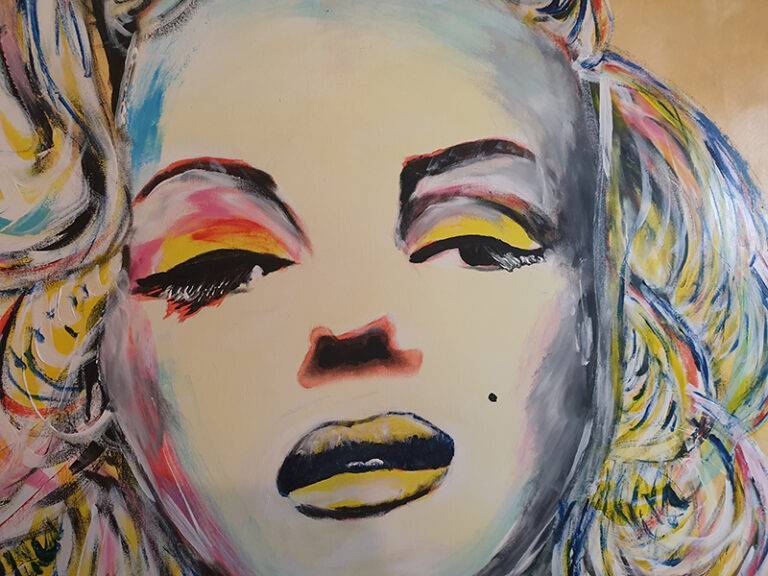 Marilyn Monroe Yellow