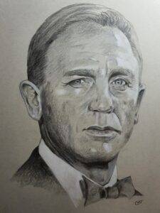 Daniel Craig as Bond.