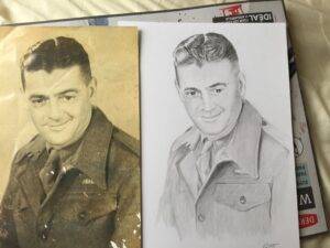 WW2 Hero drawing #artrt.uk